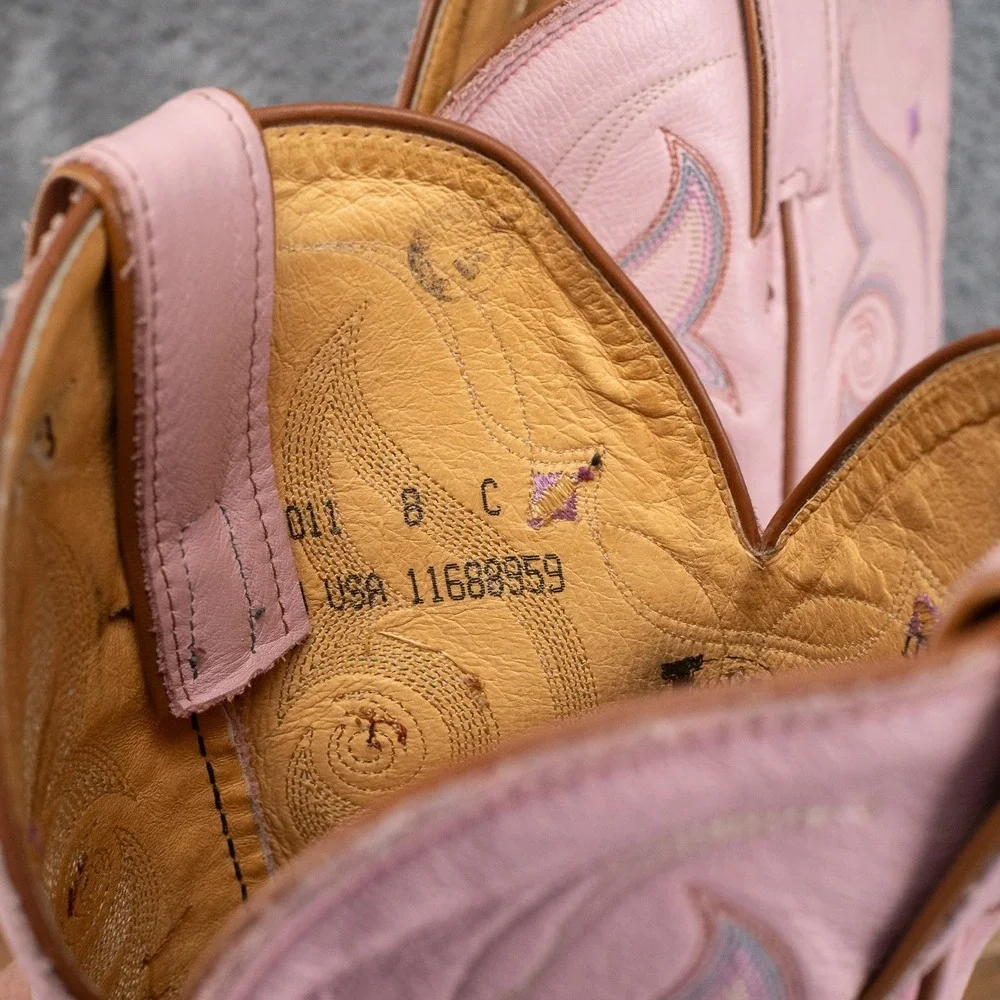 Justin Boots ladies crepe